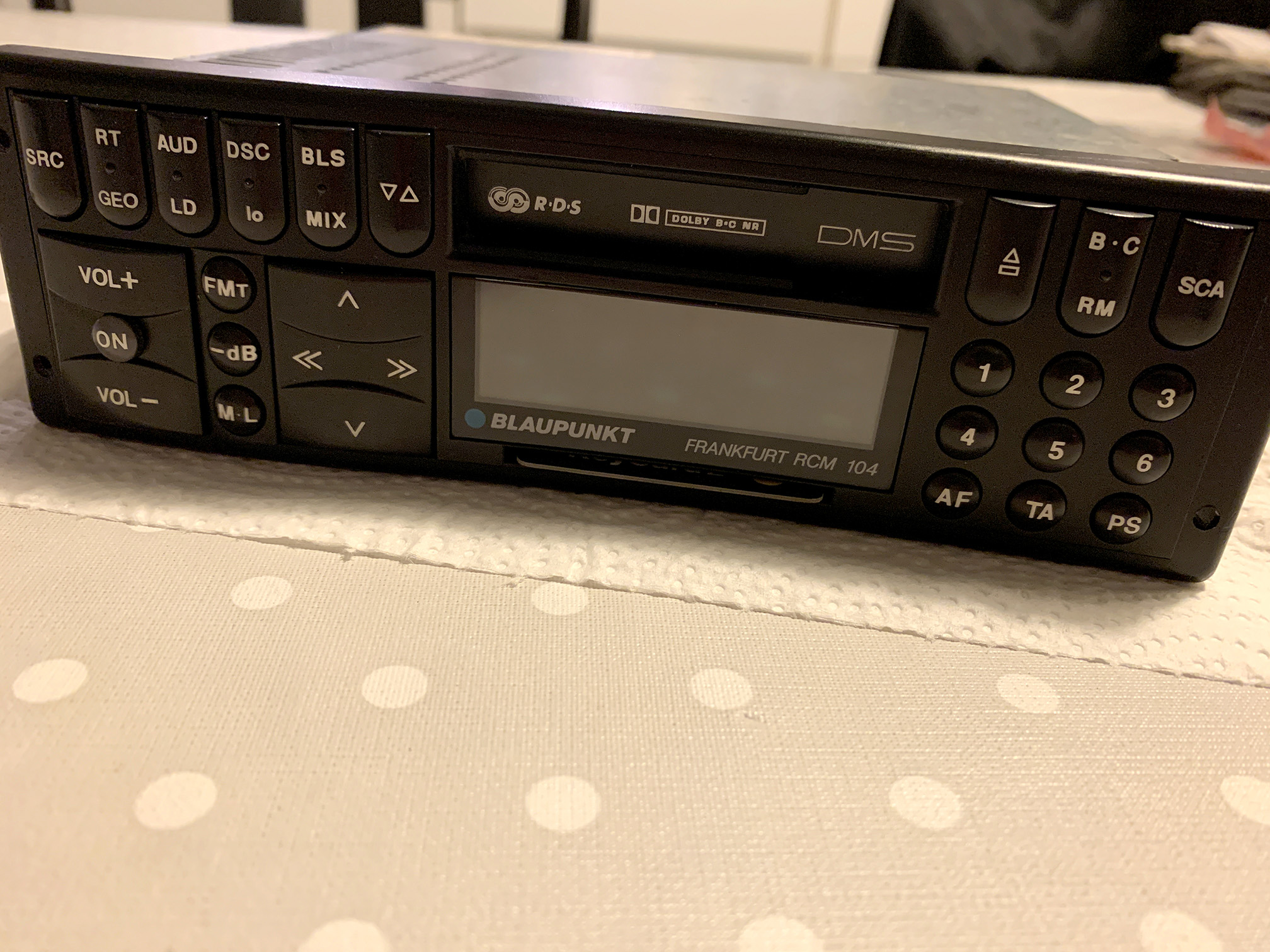 MX-5 NA Radio Blaupunkt RCM 104 2